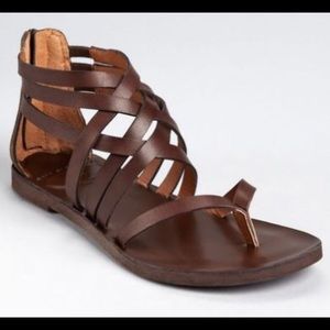 Lucky Brand Heda Gladiator Brown Sandals Women 9